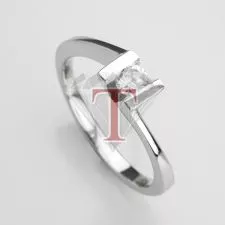 Verenički prsten od belog zlata - 0